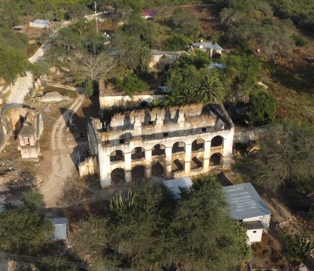 Ex hacienda la Gata, maravilla arquitectónica olvidada en el corazón de la Sierra Gorda