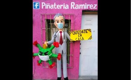 López-Gatell ya tiene su piñata; se vende en Tamaulipas