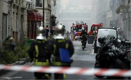 Explosión en París deja al menos cuatro muertos; dos eran bomberos