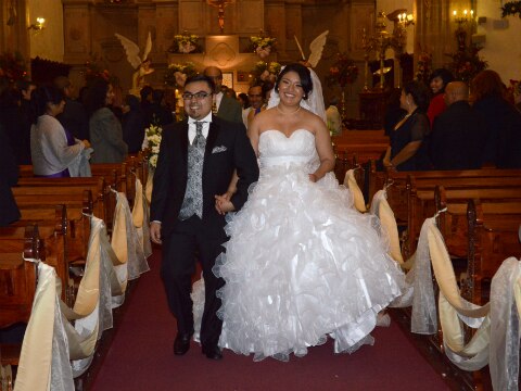 Abril y Jonathan se dan el sí