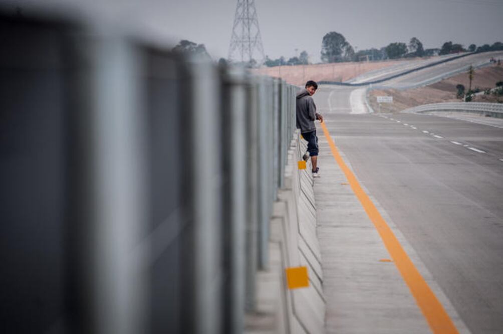 Con la operación al 100% de la vialidad, las autoridades esperan que circulen hasta 13 mil 200 vehículos todos los días (RICARDO LUGO. EL UNIVERSAL)