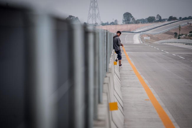 Con la operación al 100% de la vialidad, las autoridades esperan que circulen hasta 13 mil 200 vehículos todos los días (RICARDO LUGO. EL UNIVERSAL)