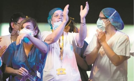 "Somos la primera línea de guerra", así los médicos enfrentan al Covid-19, en España 