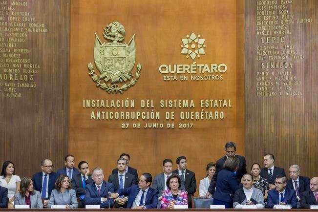 Querétaro, primero en instalar sistema anticorrupción: FDS