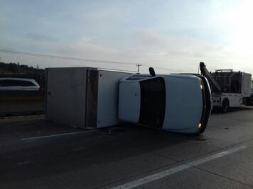 Cierre parcial a la circulación en la México-Querétaro por accidente