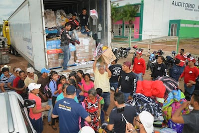 Reciben víveres en Morelos y Chiapas