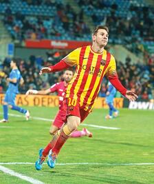 Messi clasifica al Barça