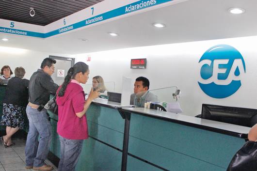 Empleados de CEA, por metas