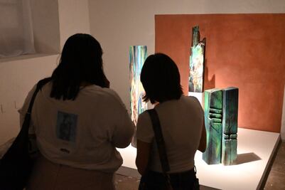Nanda Calvo inaugura la exposición "Quimeras" en el Museo de la Ciudad de Querétaro
