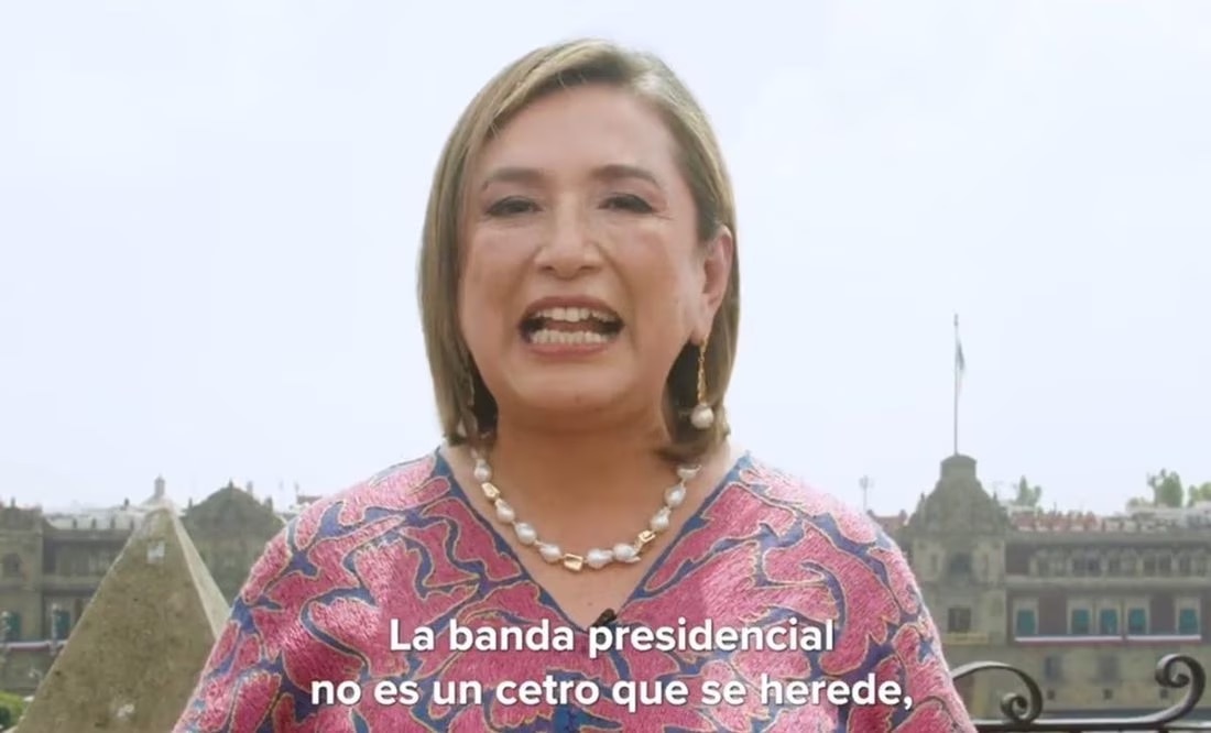 "La presidencia no se hereda": Xóchitl Gálvez critica entrega de bastón de mando de AMLO a Sheinbaum