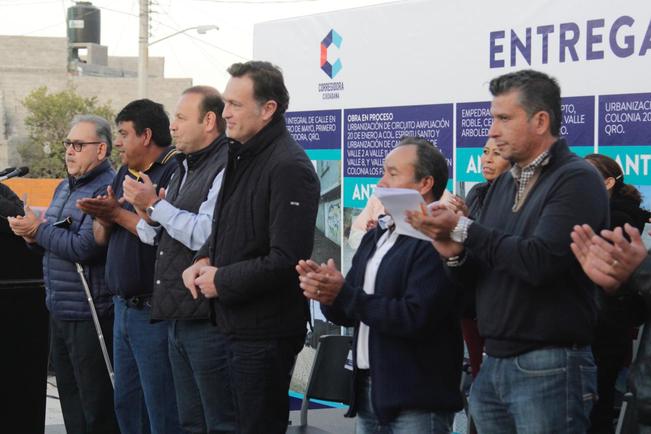 Kuri entrega obras en La Negreta