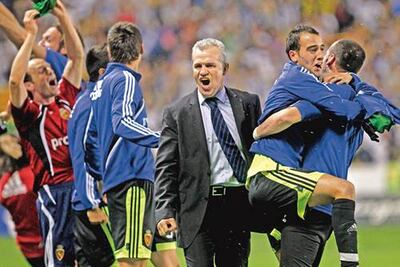 Aguirre sube al estrado