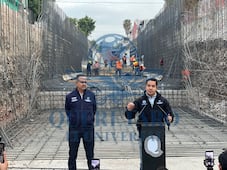 Obra del dren de Peñuelas en Querétaro presenta 35% de avance; estará lista en junio