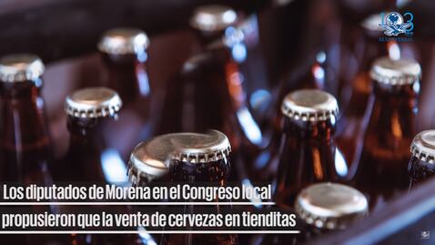 Morena va por venta de cerveza "al tiempo" para desalentar consumo en CDMX