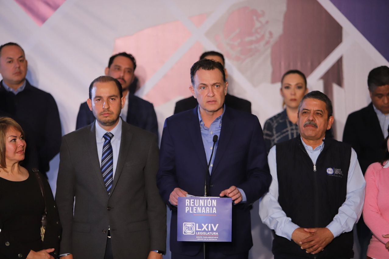 Ratifican a Mauricio Kuri como coordinador del PAN en el Senado