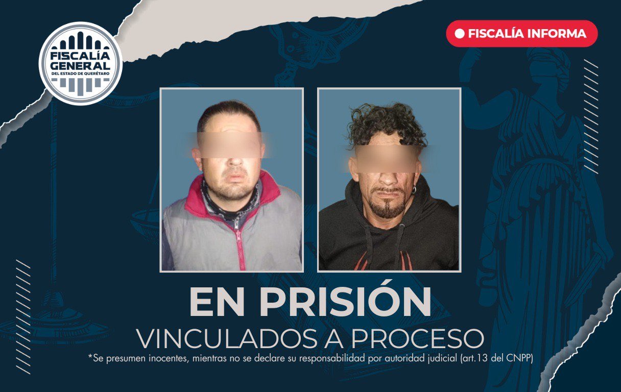 Caen “El Güero” y “El Vocho” por el homicidio de un adulto mayor en Lomas de Casablanca, Querétaro