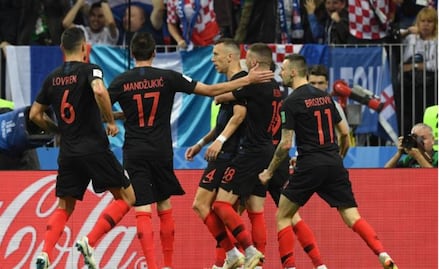 Croacia avanza a su primera final al vencer a Inglaterra en Rusia 2018