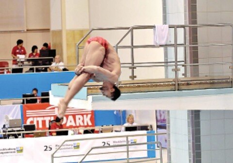 Clavado de oro de Jahir Ocampo