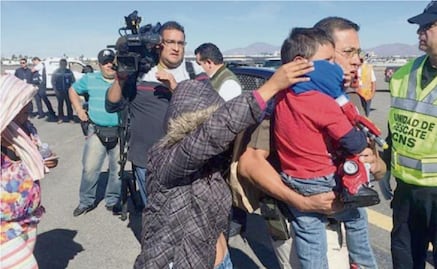 Migrantes se rinden y vuelven a casa