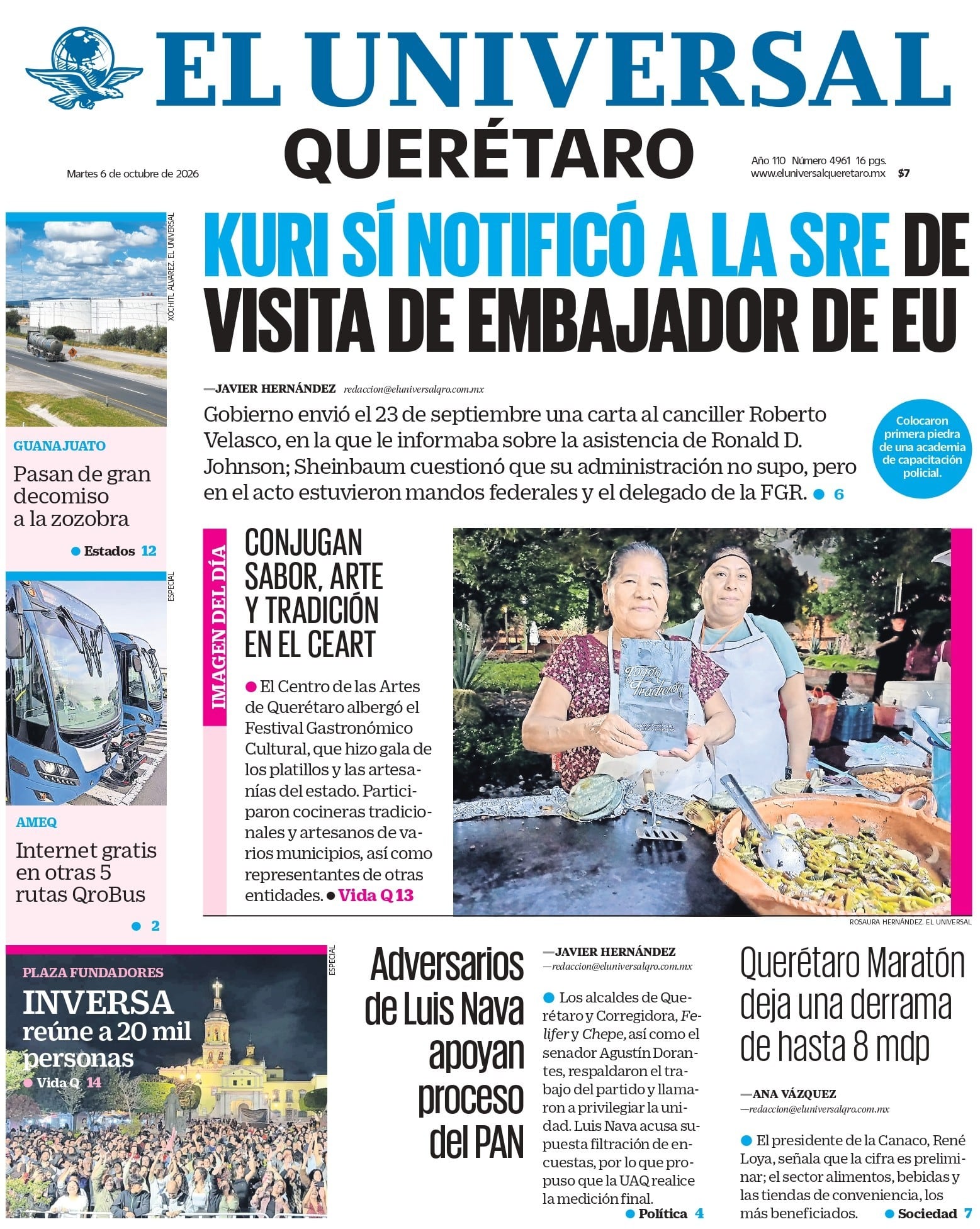 Foto. El Universal Querétaro