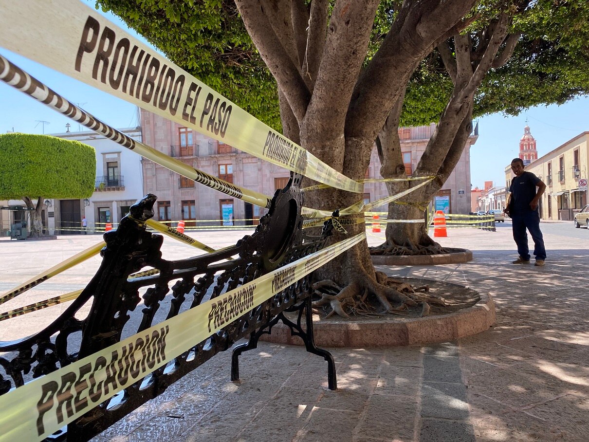 #Crónica| Silencio reina en el Centro Histórico de la capital queretana