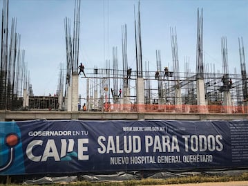 Albergue de nuevo Hospital General lleva avance de 40%