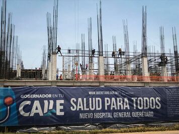 Albergue de nuevo Hospital General lleva avance de 40%