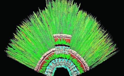 El Penacho de Moctezuma lo encontraron arrumbado en una vitrina