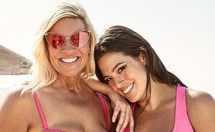 Ashley Graham lanza campaña de traje de baño junto a su madre