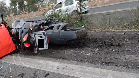 Fallece motociclista tras accidente en Paseo 5 de Febrero