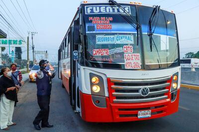 Evaden medidas de prevención 221 unidades de transporte público