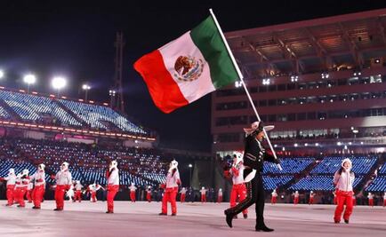 Delegación mexicana desfila en PyeonChang 2018