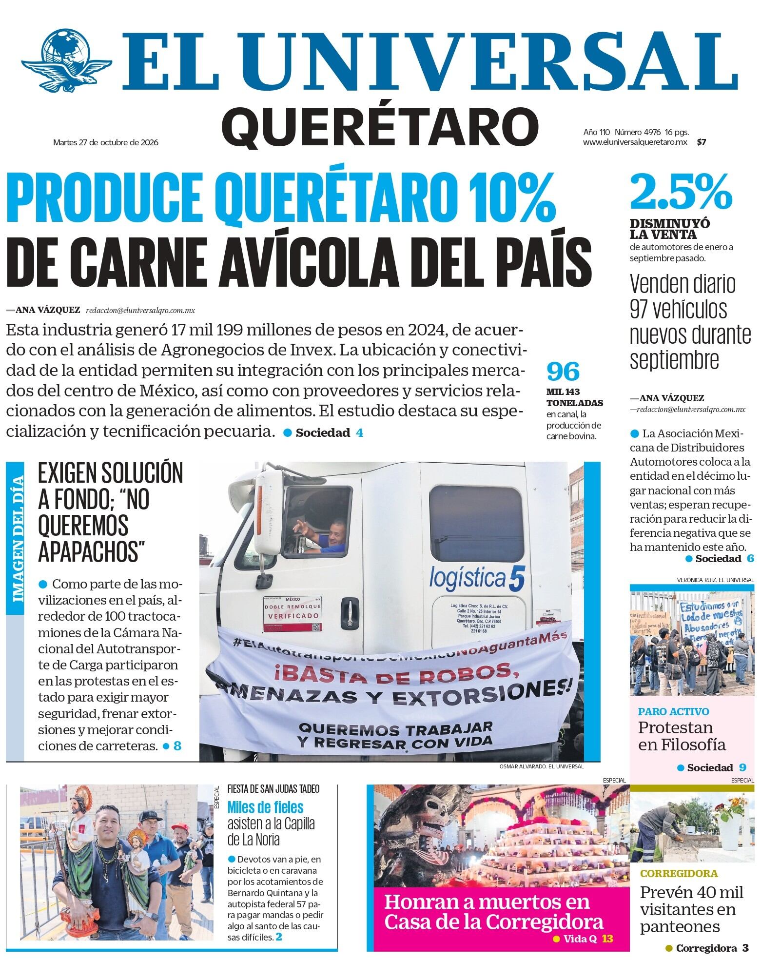Foto. El Universal Querétaro