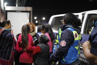 Yimpathí, el albergue donde las personas se resguardan del frío