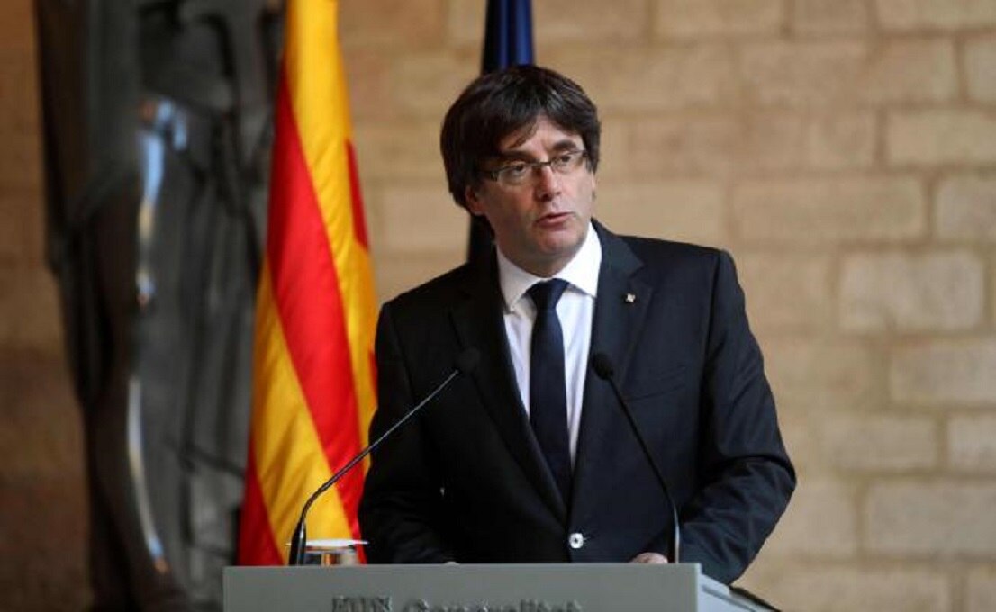 Puigdemont descarta convocar elecciones adelantadas en Cataluña