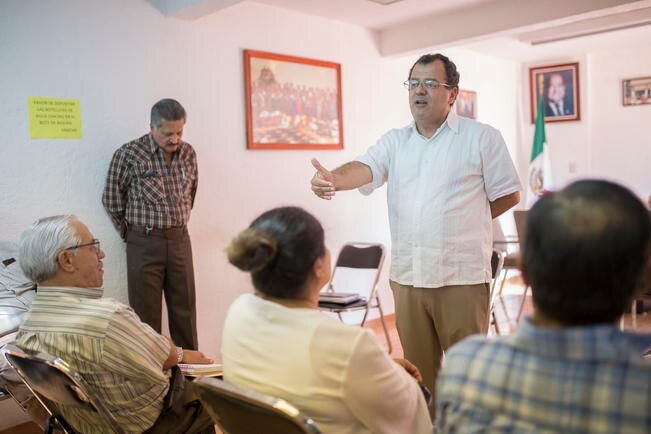 Herrera Ruiz, dijo que una de las motivaciones para involucrarse en la vida electoral es impulsar la penalización de la demagogia. / Foto: Especial