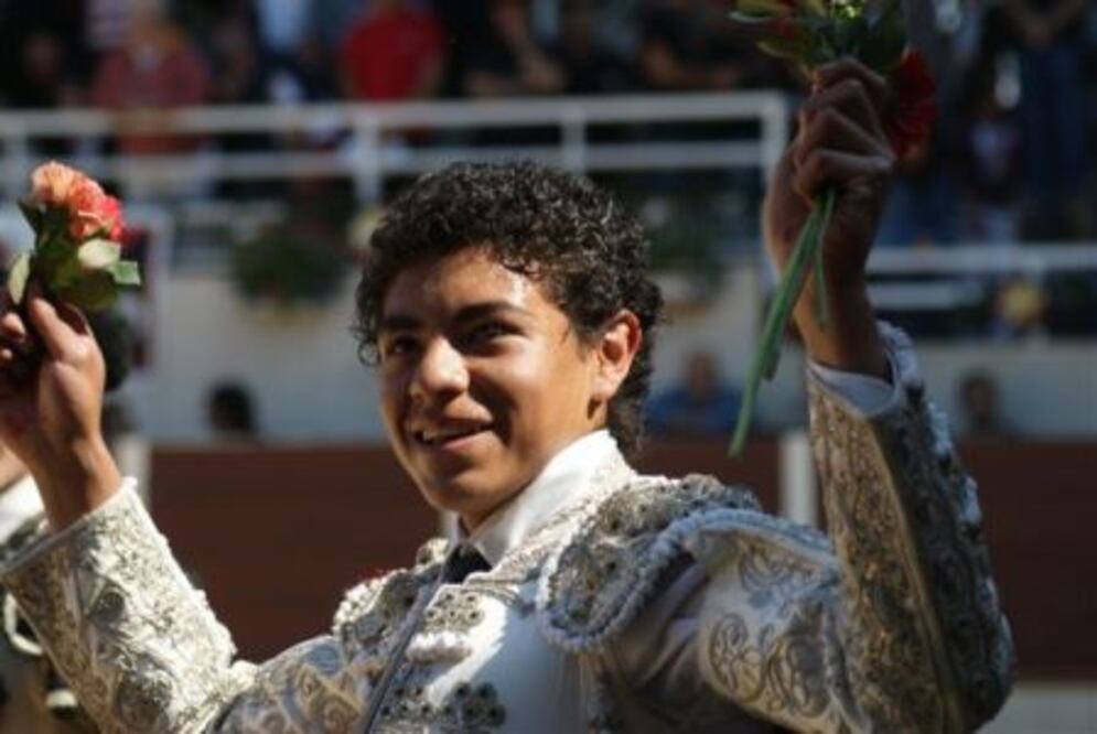 Cornada a Brandon Campos en las Ventas