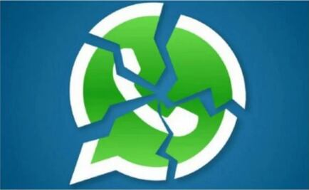 Usuarios reportan caída de WhatsApp