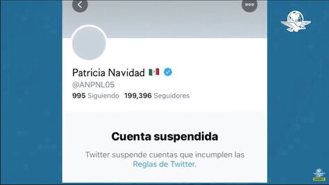 Paty Navidad regresó a Twitter, pero la suspenden en menos de un día
