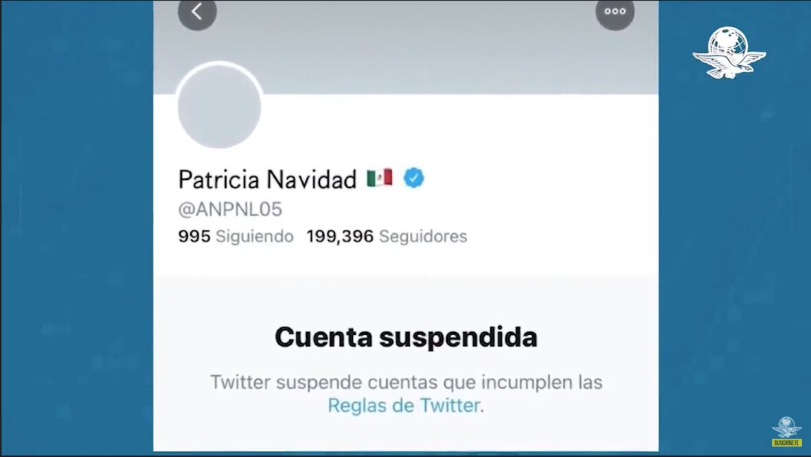 Paty Navidad regresó a Twitter, pero la suspenden en menos de un día