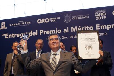 Entregan reconocimientos al Mérito Empresarial 2019