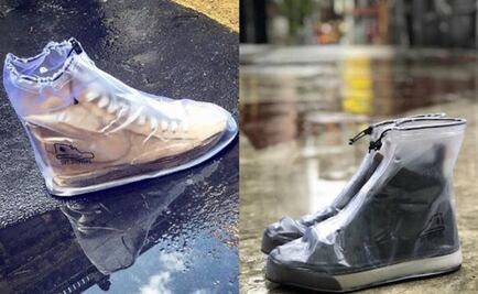 Lanzan impermeables para zapatos y arrasan Internet
