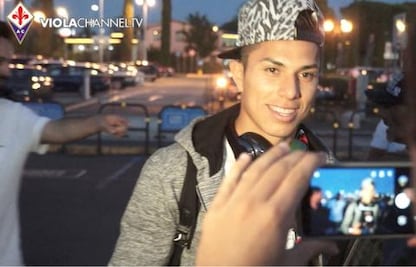 Salcedo llega feliz a su nuevo equipo