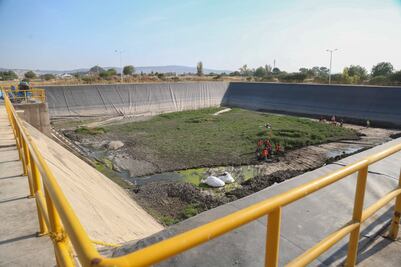 Limpian drenes en Corregidora