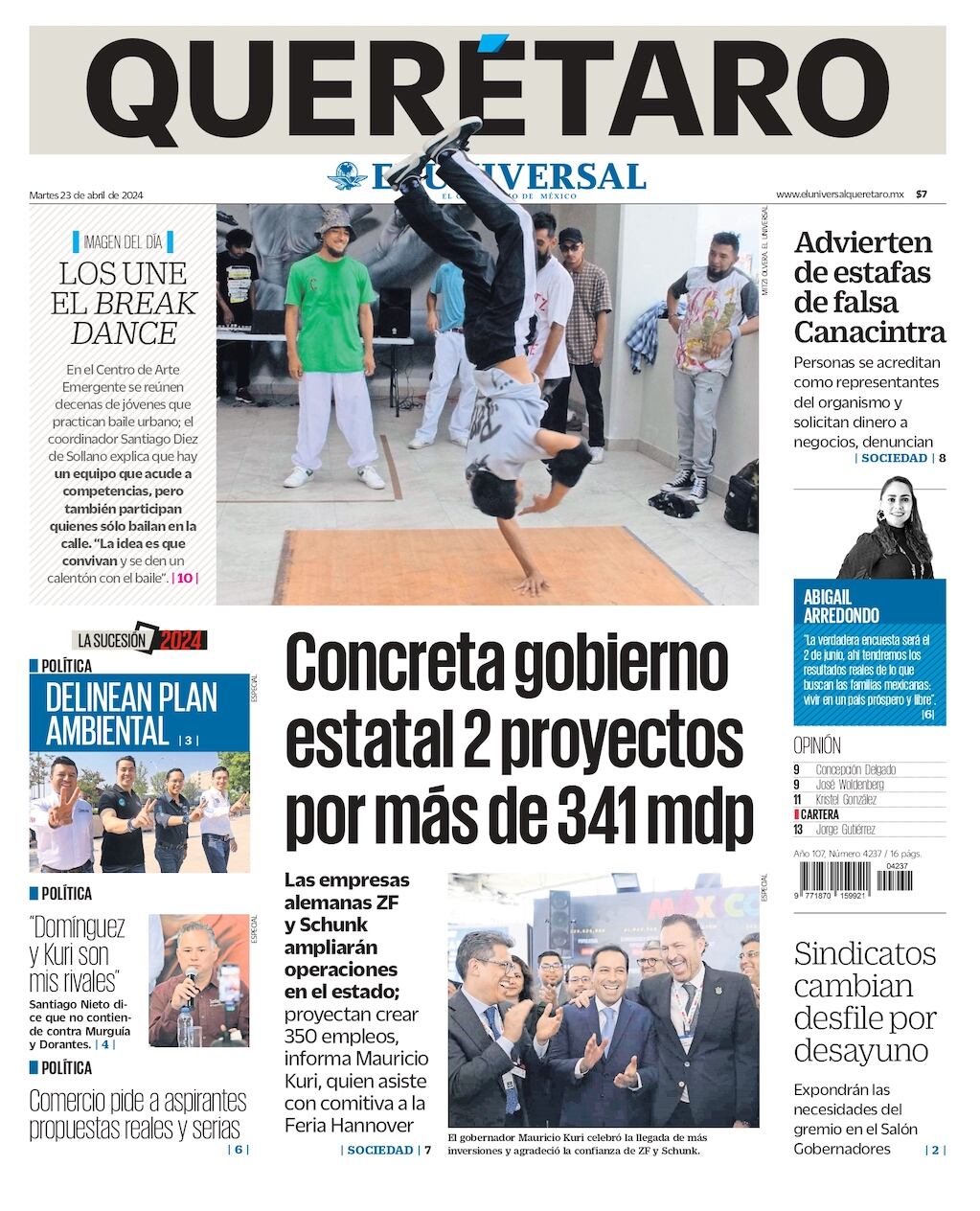 Foto: El Universal Querétaro