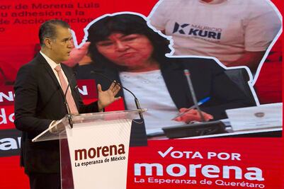 Falso, que haya una desbandada de Morena en Querétaro