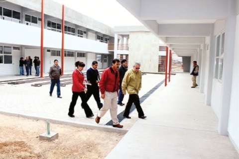 Inspeccionan  Conalep aeronáutico