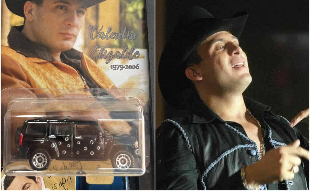 VIRAL. Venden en Querétaro miniatura de camioneta donde fue baleado Valentín Elizalde. Foto: @CigarrosDeMiel