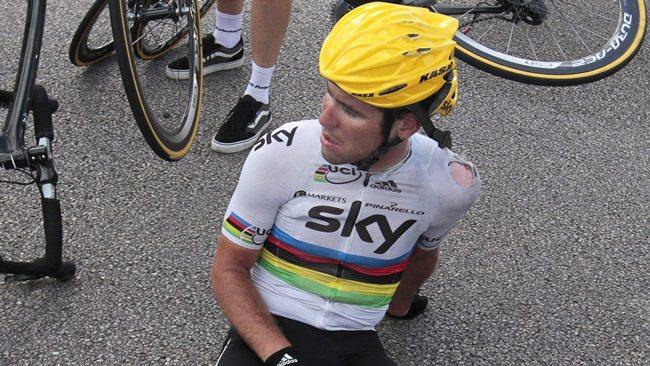 Cavendish sufre choque en Londres