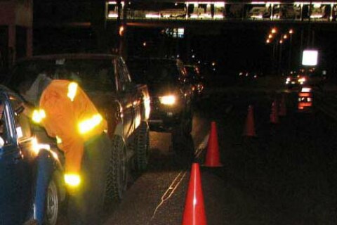 Alcoholímetro Amigable en estadio
